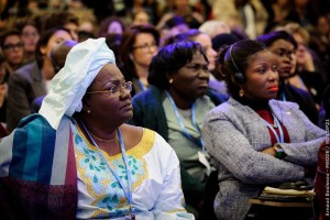 יום שלם הוקדש לנשים ולהיותן כוח עיקרי בהובלת השינויים במדינותיהן. צילום: COP PARIS
